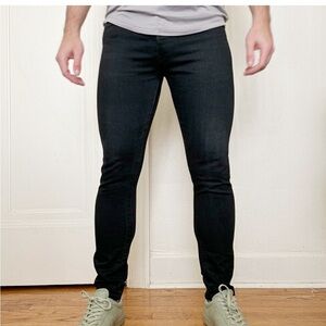John Elliott Men’s Slim Fit Jean 30x30 Black